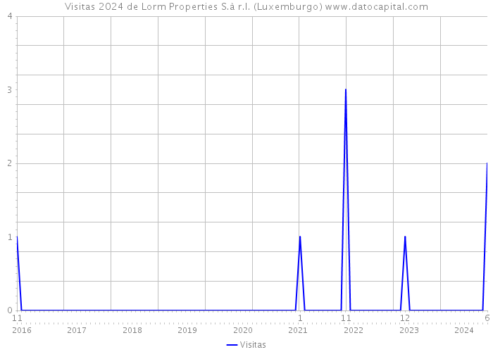 Visitas 2024 de Lorm Properties S.à r.l. (Luxemburgo) 
