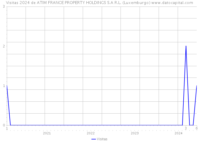 Visitas 2024 de ATIM FRANCE PROPERTY HOLDINGS S.A R.L. (Luxemburgo) 