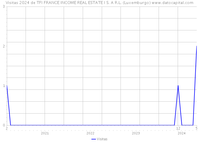 Visitas 2024 de TFI FRANCE INCOME REAL ESTATE I S. A R.L. (Luxemburgo) 