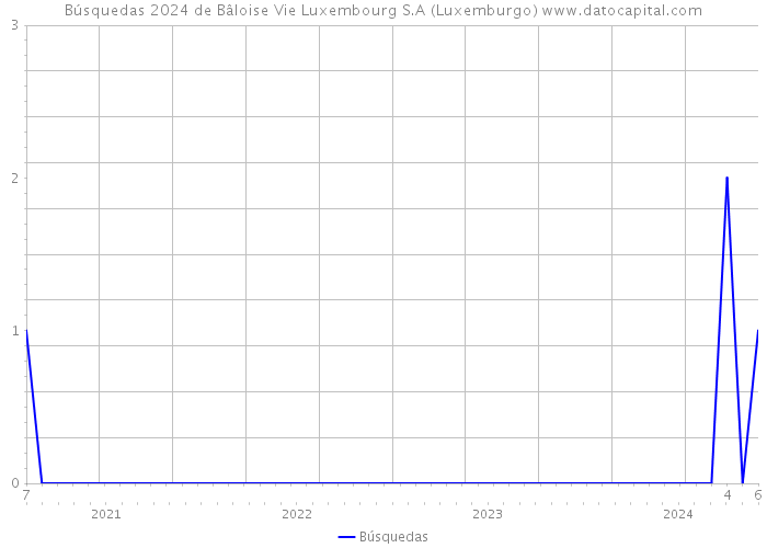 Búsquedas 2024 de Bâloise Vie Luxembourg S.A (Luxemburgo) 