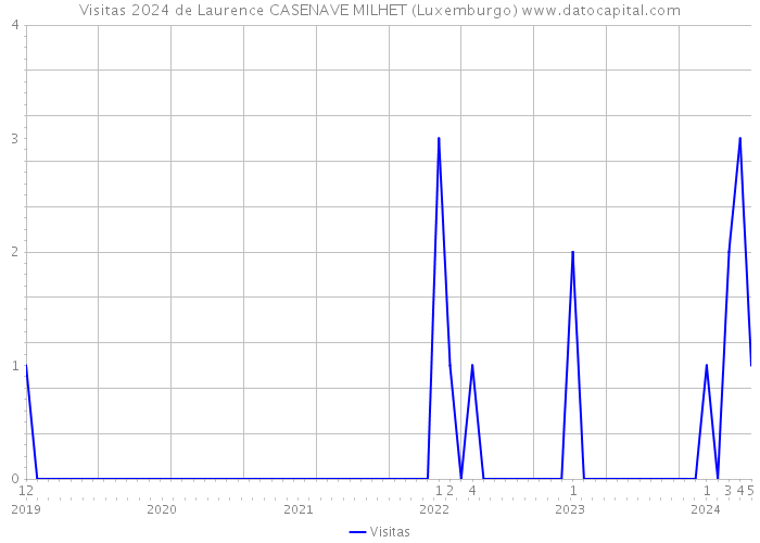 Visitas 2024 de Laurence CASENAVE MILHET (Luxemburgo) 