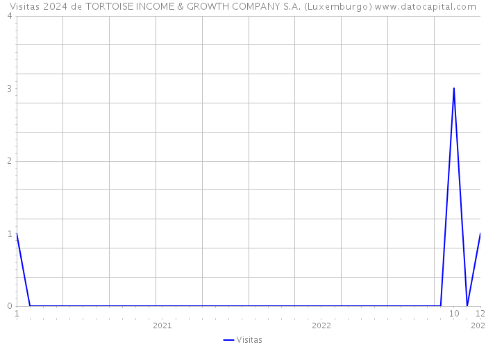 Visitas 2024 de TORTOISE INCOME & GROWTH COMPANY S.A. (Luxemburgo) 