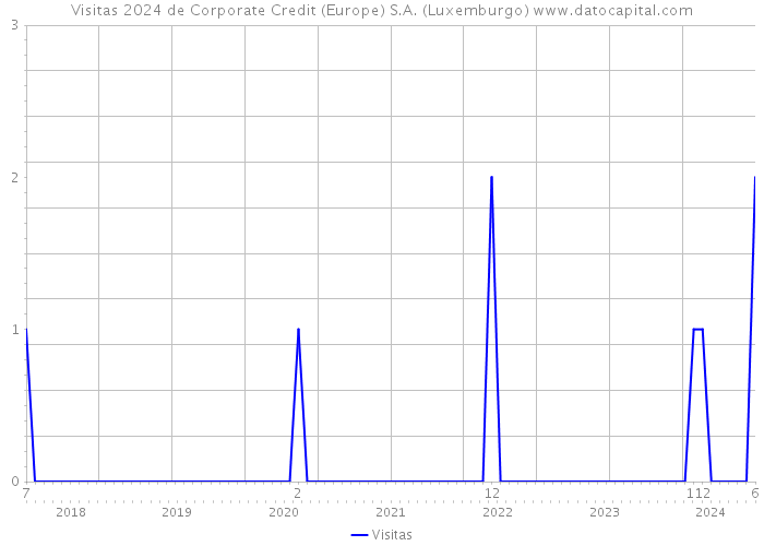 Visitas 2024 de Corporate Credit (Europe) S.A. (Luxemburgo) 