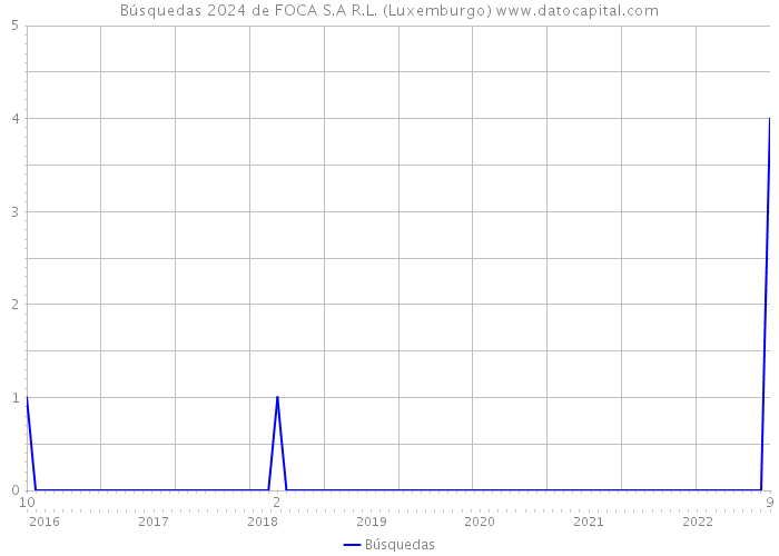 Búsquedas 2024 de FOCA S.A R.L. (Luxemburgo) 