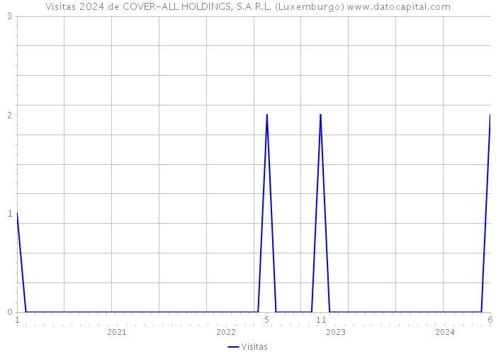 Visitas 2024 de COVER-ALL HOLDINGS, S.A R.L. (Luxemburgo) 