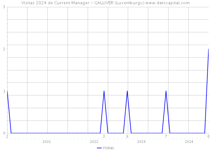 Visitas 2024 de Current Manager - GALLIVER (Luxemburgo) 
