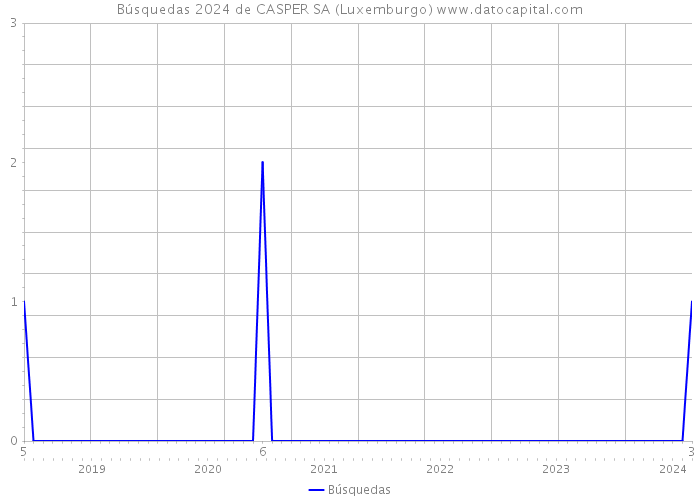 Búsquedas 2024 de CASPER SA (Luxemburgo) 