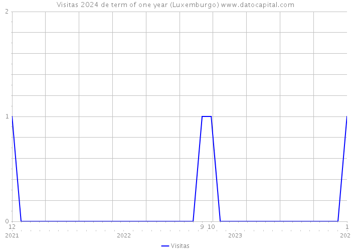 Visitas 2024 de term of one year (Luxemburgo) 