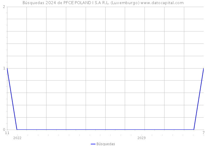 Búsquedas 2024 de PFCE POLAND I S.A R.L. (Luxemburgo) 