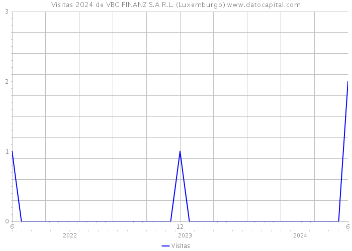 Visitas 2024 de VBG FINANZ S.A R.L. (Luxemburgo) 