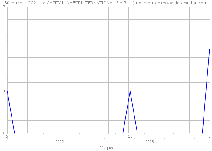 Búsquedas 2024 de CAPITAL INVEST INTERNATIONAL S.A R.L. (Luxemburgo) 