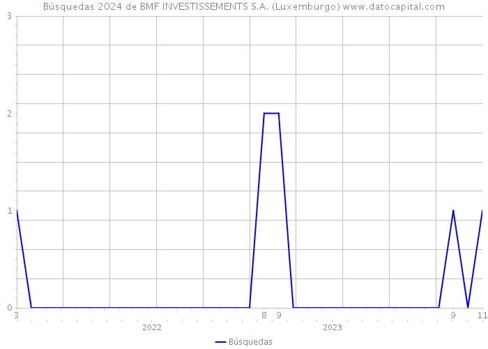 Búsquedas 2024 de BMF INVESTISSEMENTS S.A. (Luxemburgo) 