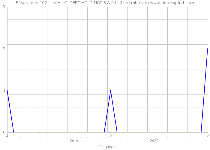 Búsquedas 2024 de H.I.G. DEBT HOLDINGS S.A R.L. (Luxemburgo) 