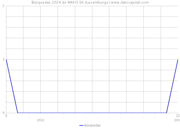 Búsquedas 2024 de WAKO SA (Luxemburgo) 
