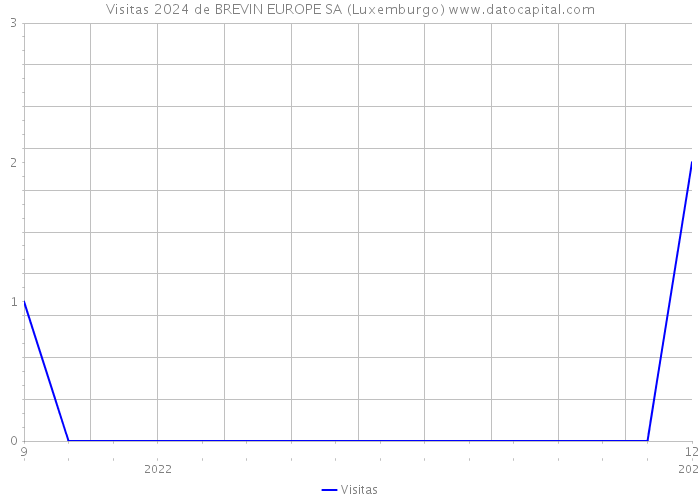 Visitas 2024 de BREVIN EUROPE SA (Luxemburgo) 