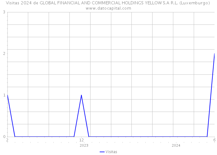 Visitas 2024 de GLOBAL FINANCIAL AND COMMERCIAL HOLDINGS YELLOW S.A R.L. (Luxemburgo) 