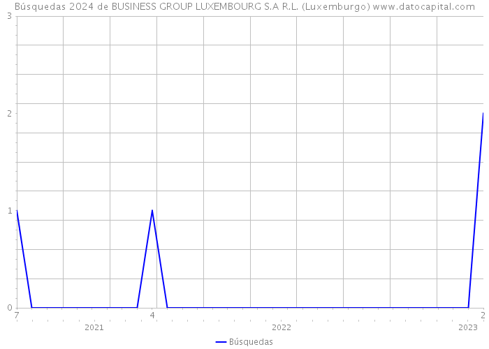 Búsquedas 2024 de BUSINESS GROUP LUXEMBOURG S.A R.L. (Luxemburgo) 