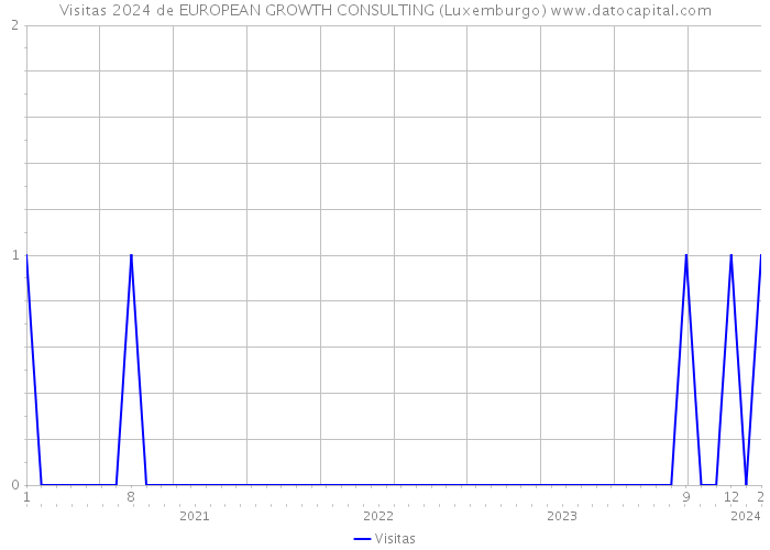 Visitas 2024 de EUROPEAN GROWTH CONSULTING (Luxemburgo) 