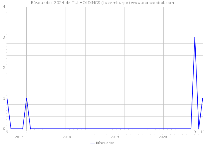 Búsquedas 2024 de TUI HOLDINGS (Luxemburgo) 