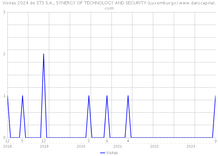 Visitas 2024 de STS S.A., SYNERGY OF TECHNOLOGY AND SECURITY (Luxemburgo) 