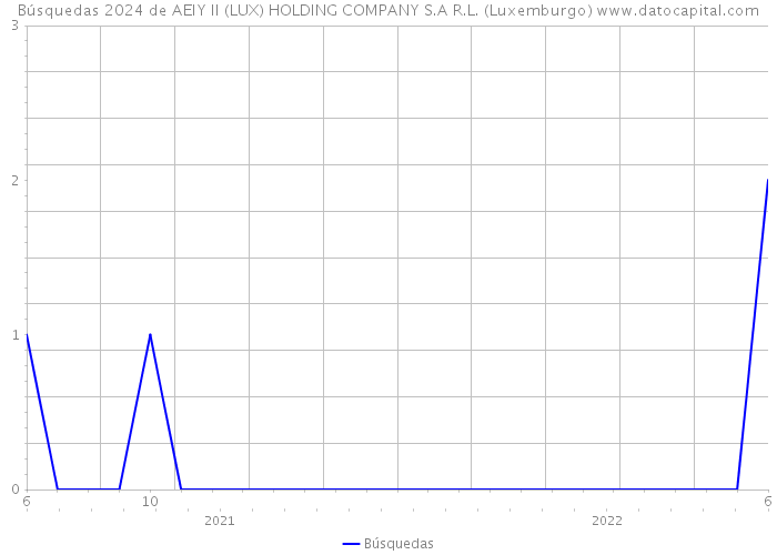 Búsquedas 2024 de AEIY II (LUX) HOLDING COMPANY S.A R.L. (Luxemburgo) 
