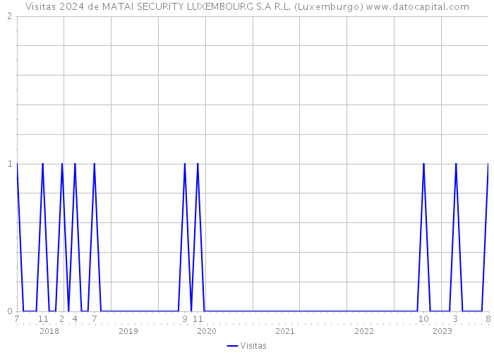 Visitas 2024 de MATAI SECURITY LUXEMBOURG S.A R.L. (Luxemburgo) 