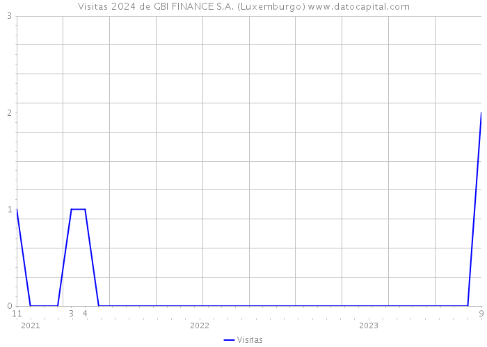 Visitas 2024 de GBI FINANCE S.A. (Luxemburgo) 