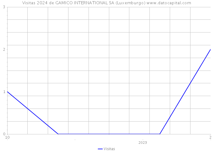 Visitas 2024 de GAMICO INTERNATIONAL SA (Luxemburgo) 