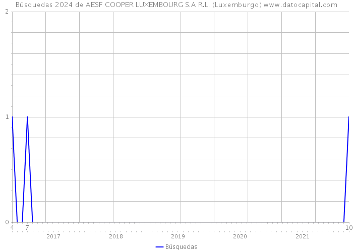 Búsquedas 2024 de AESF COOPER LUXEMBOURG S.A R.L. (Luxemburgo) 
