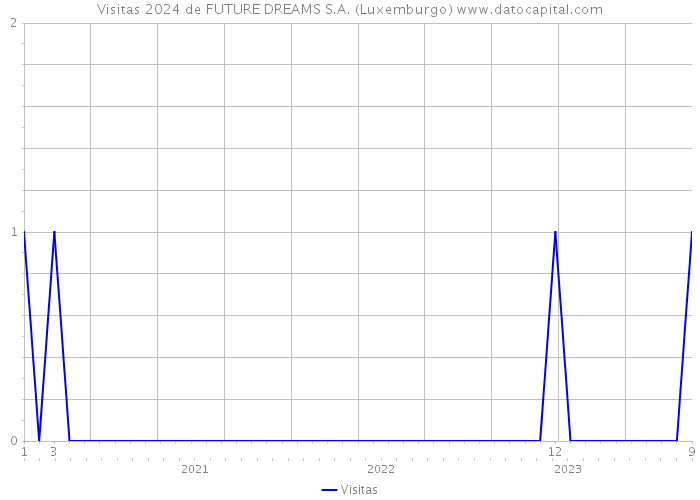 Visitas 2024 de FUTURE DREAMS S.A. (Luxemburgo) 