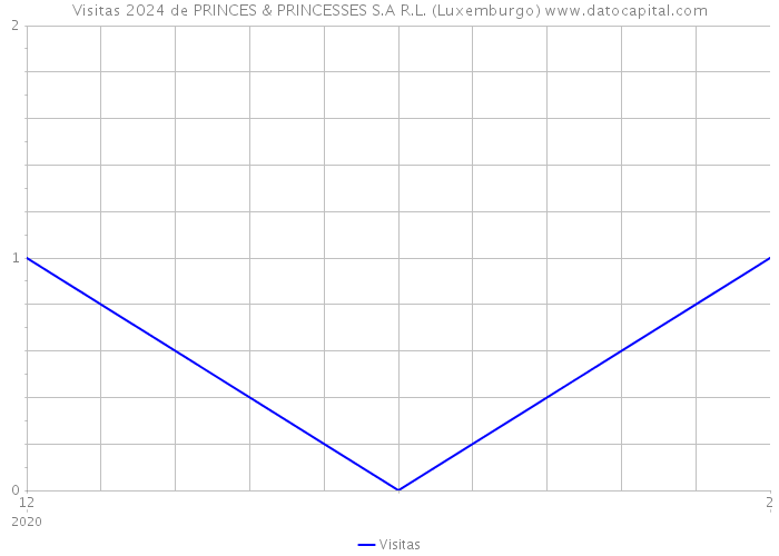 Visitas 2024 de PRINCES & PRINCESSES S.A R.L. (Luxemburgo) 