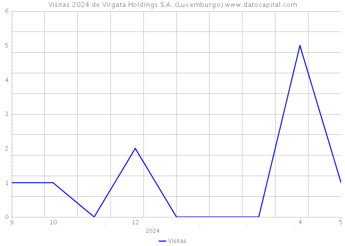 Visitas 2024 de Virgata Holdings S.A. (Luxemburgo) 