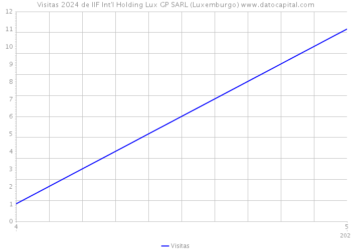 Visitas 2024 de IIF Int'l Holding Lux GP SARL (Luxemburgo) 