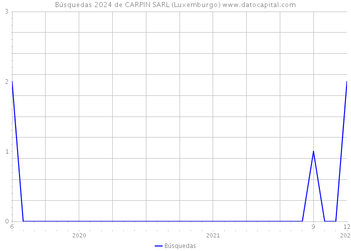 Búsquedas 2024 de CARPIN SARL (Luxemburgo) 