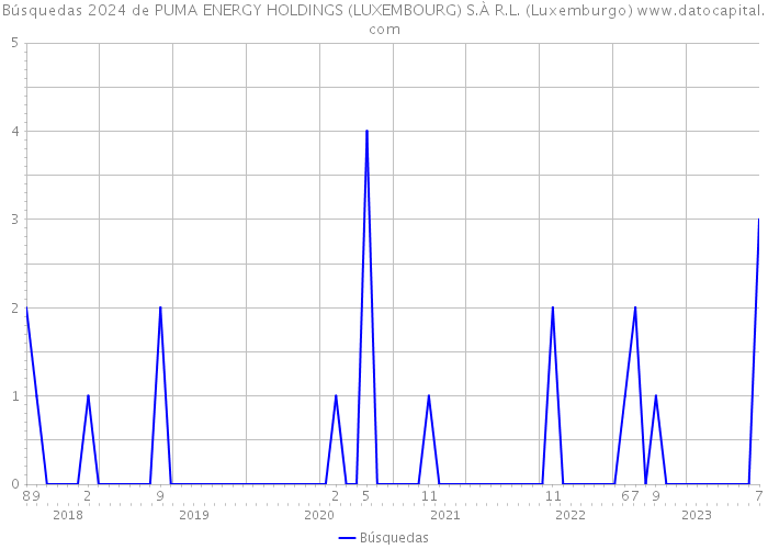 Búsquedas 2024 de PUMA ENERGY HOLDINGS (LUXEMBOURG) S.À R.L. (Luxemburgo) 