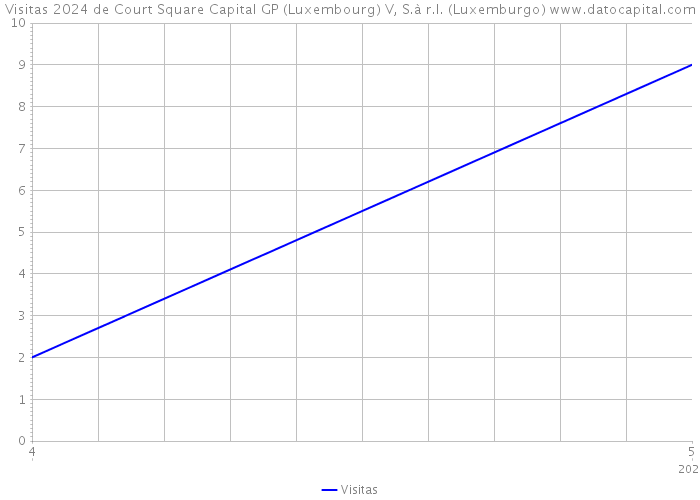 Visitas 2024 de Court Square Capital GP (Luxembourg) V, S.à r.l. (Luxemburgo) 