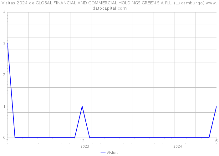 Visitas 2024 de GLOBAL FINANCIAL AND COMMERCIAL HOLDINGS GREEN S.A R.L. (Luxemburgo) 