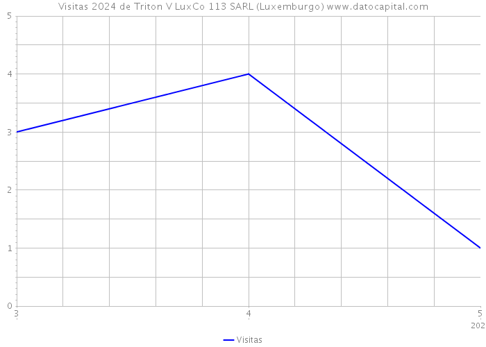 Visitas 2024 de Triton V LuxCo 113 SARL (Luxemburgo) 