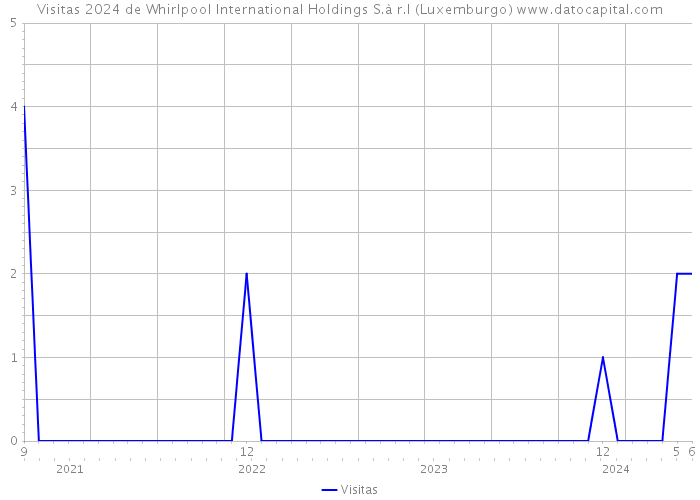 Visitas 2024 de Whirlpool International Holdings S.à r.l (Luxemburgo) 