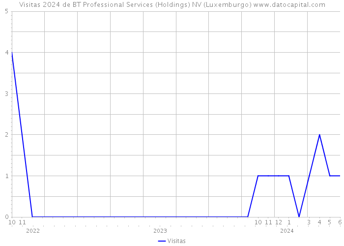 Visitas 2024 de BT Professional Services (Holdings) NV (Luxemburgo) 