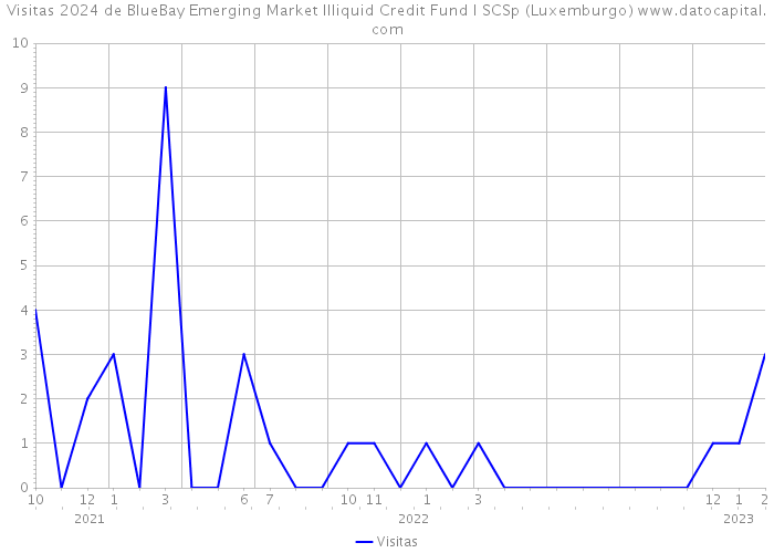 Visitas 2024 de BlueBay Emerging Market Illiquid Credit Fund I SCSp (Luxemburgo) 