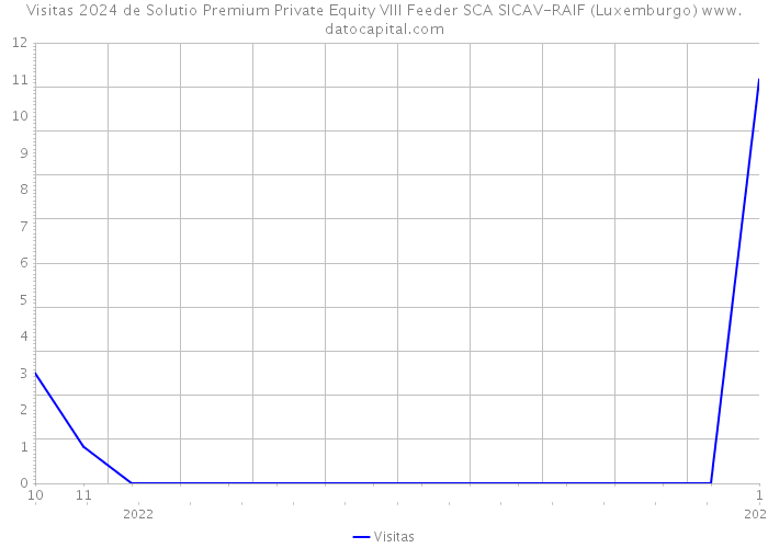 Visitas 2024 de Solutio Premium Private Equity VIII Feeder SCA SICAV-RAIF (Luxemburgo) 