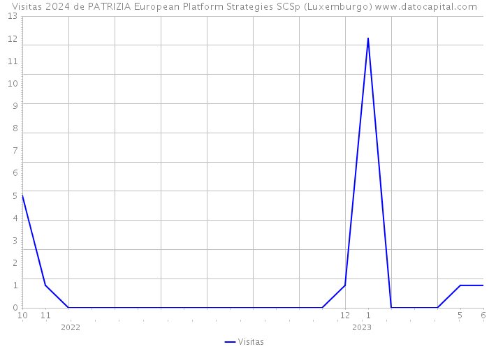 Visitas 2024 de PATRIZIA European Platform Strategies SCSp (Luxemburgo) 
