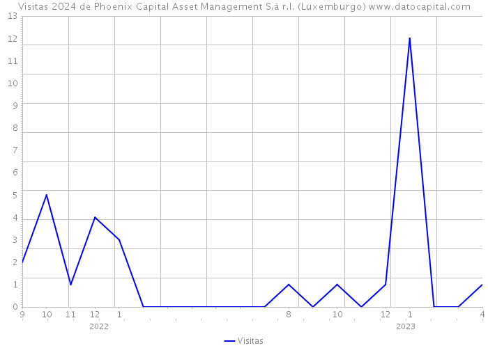 Visitas 2024 de Phoenix Capital Asset Management S.à r.l. (Luxemburgo) 