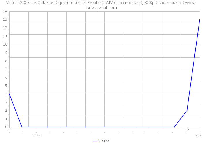 Visitas 2024 de Oaktree Opportunities XI Feeder 2 AIV (Luxembourg), SCSp (Luxemburgo) 