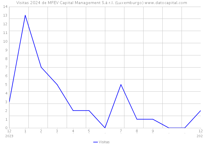 Visitas 2024 de MFEV Capital Management S.à r.l. (Luxemburgo) 