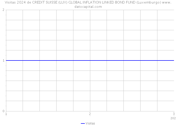 Visitas 2024 de CREDIT SUISSE (LUX) GLOBAL INFLATION LINKED BOND FUND (Luxemburgo) 