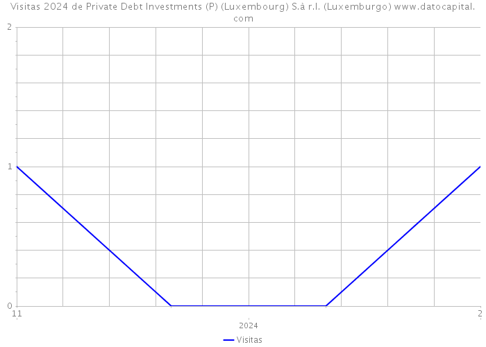 Visitas 2024 de Private Debt Investments (P) (Luxembourg) S.à r.l. (Luxemburgo) 