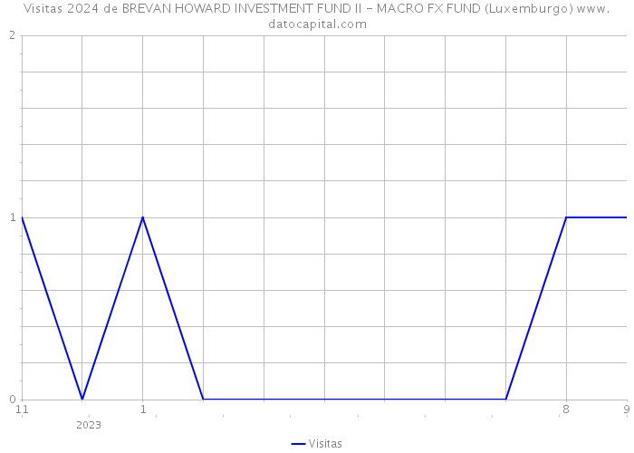 Visitas 2024 de BREVAN HOWARD INVESTMENT FUND II - MACRO FX FUND (Luxemburgo) 
