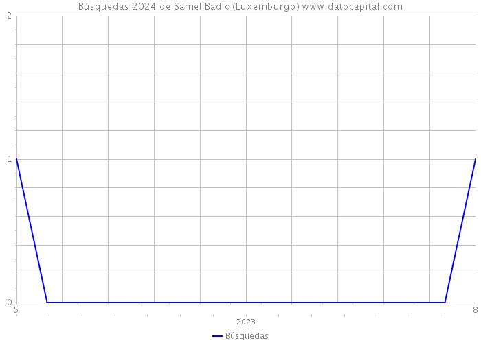Búsquedas 2024 de Samel Badic (Luxemburgo) 